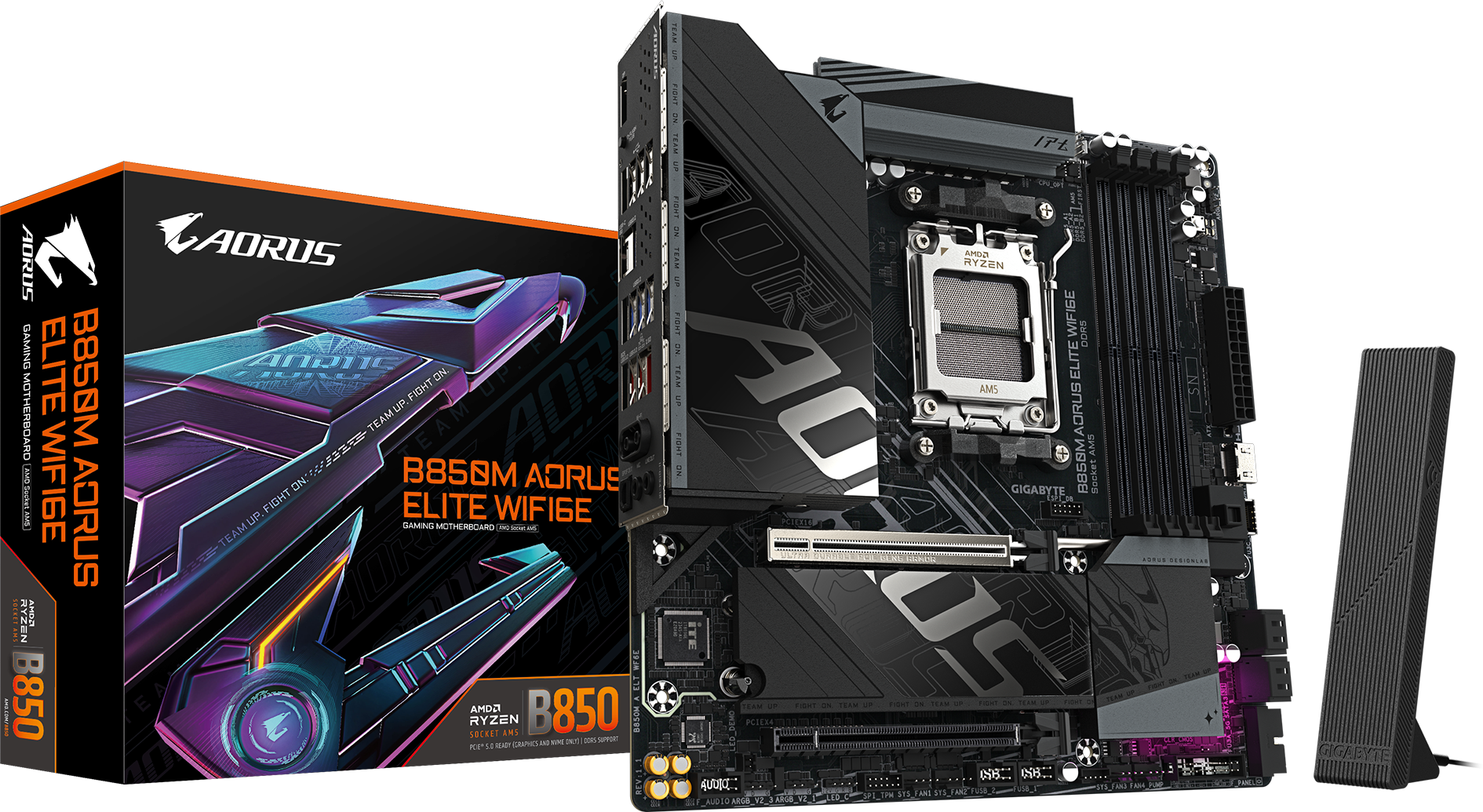 技嘉 小雕B850M AORUS ELITE WIFI6E DDR5