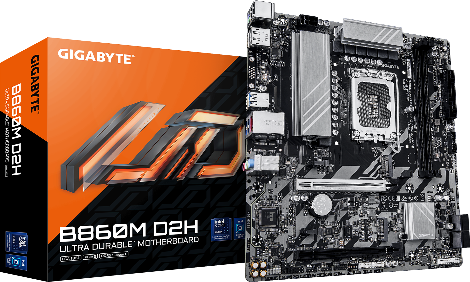 技嘉 超耐久B860M D2H DDR5