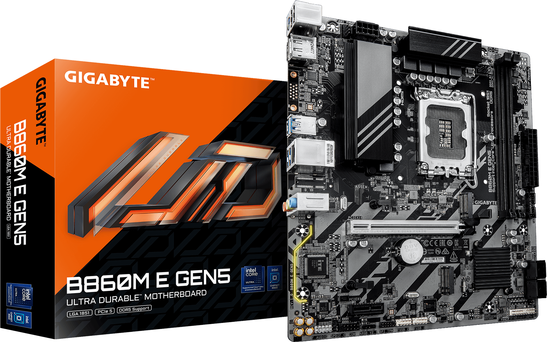 技嘉 超耐久B860M E GEN5 DDR5