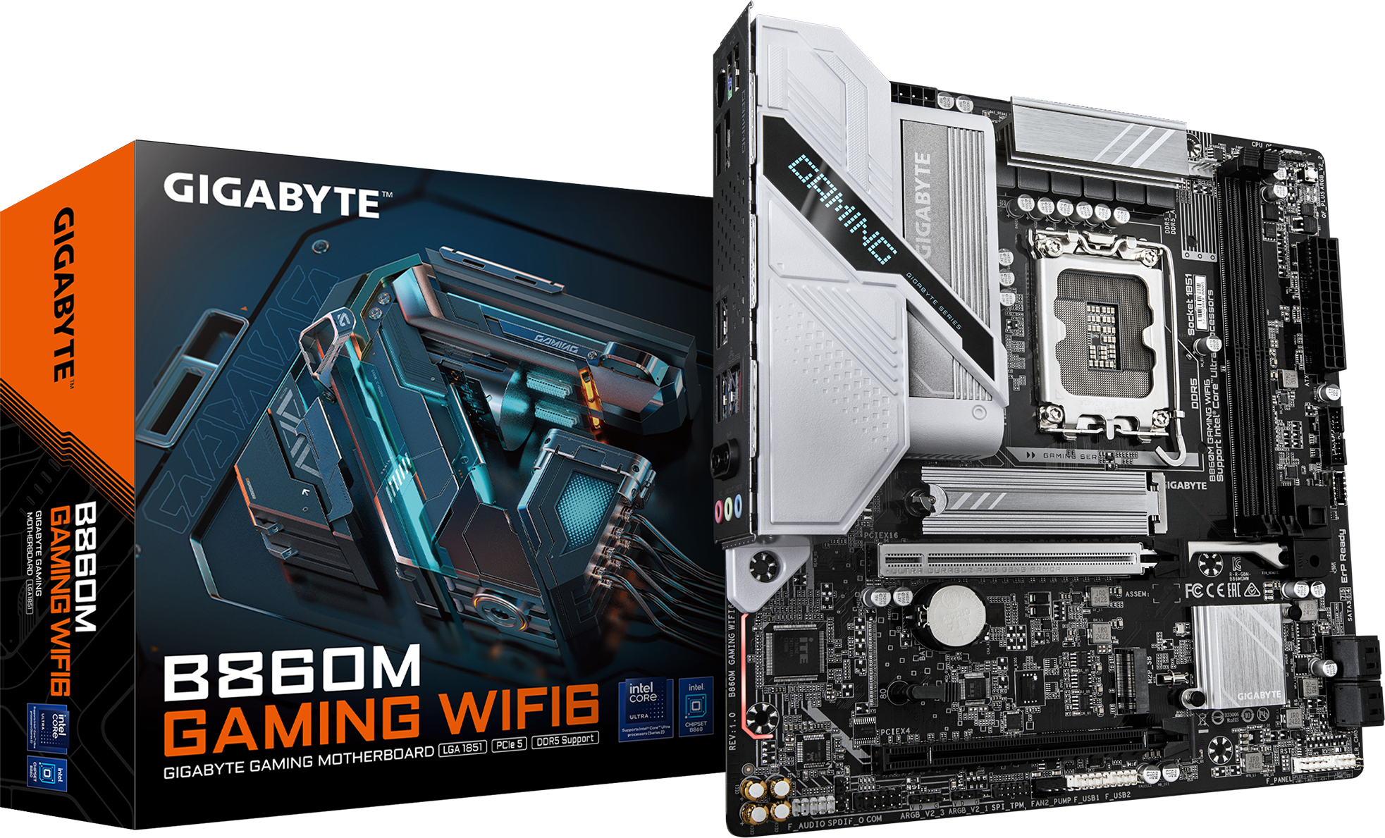 技嘉 魔鹰B860M GAMING WIFI6 DDR5