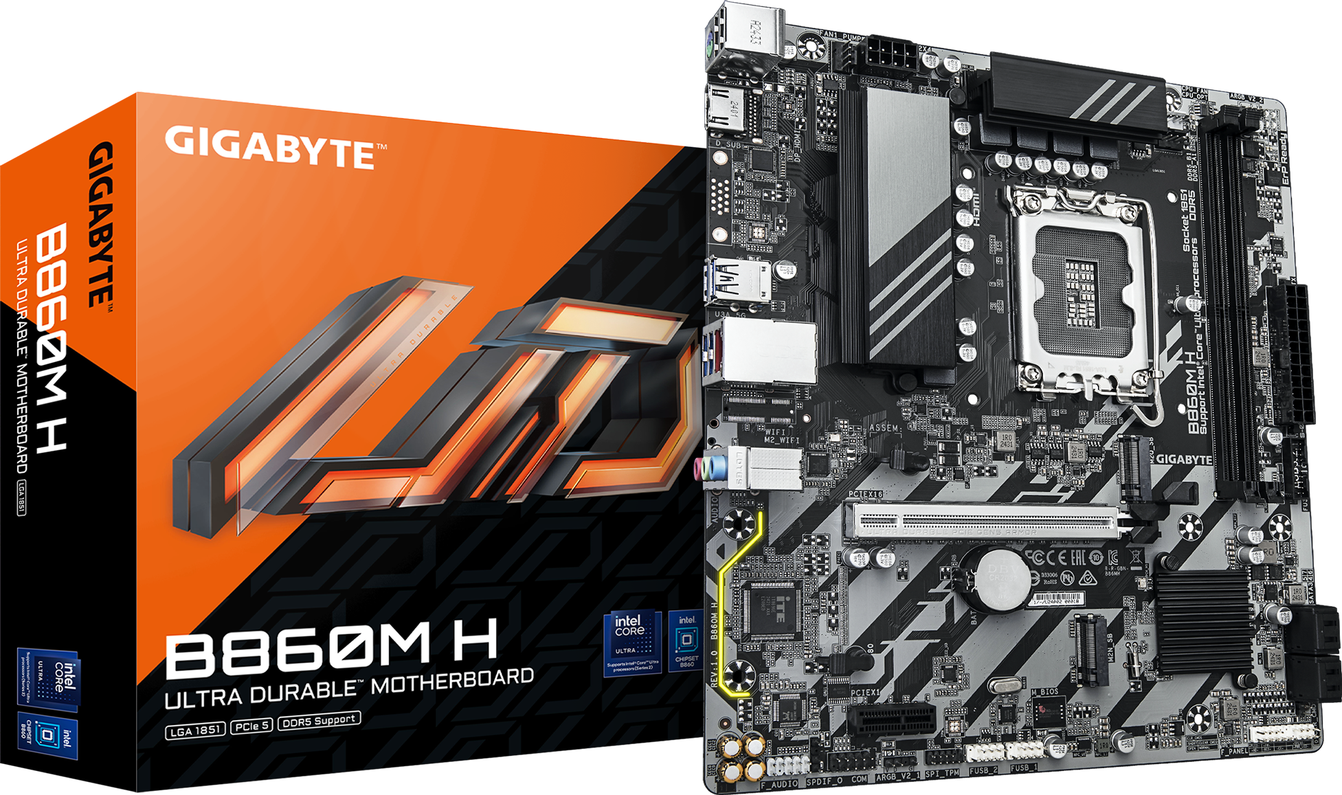 技嘉 超耐久B860M H DDR5
