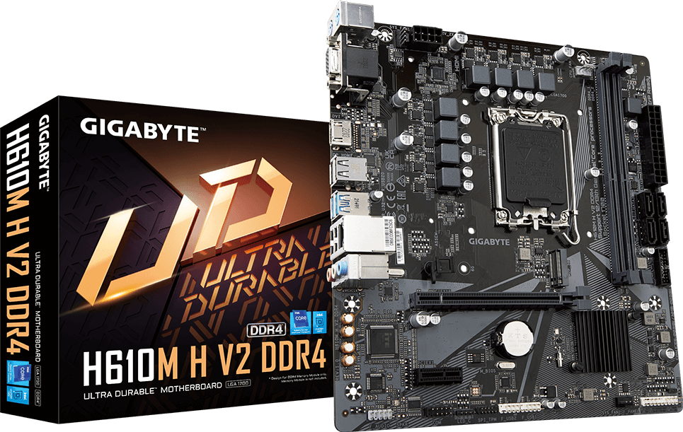 技嘉 H610M H V2 DDR4