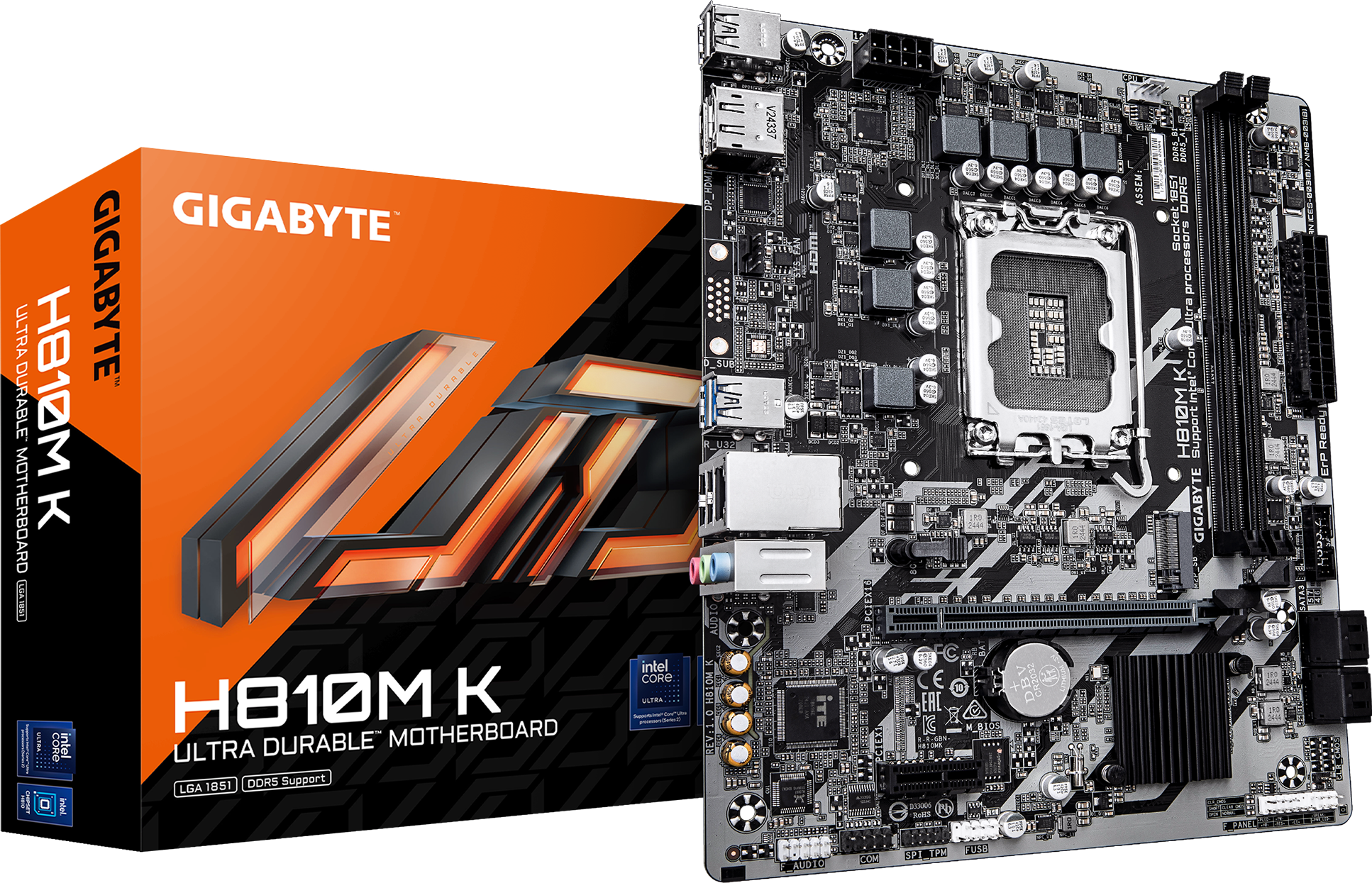 技嘉 超耐久H810M K DDR5