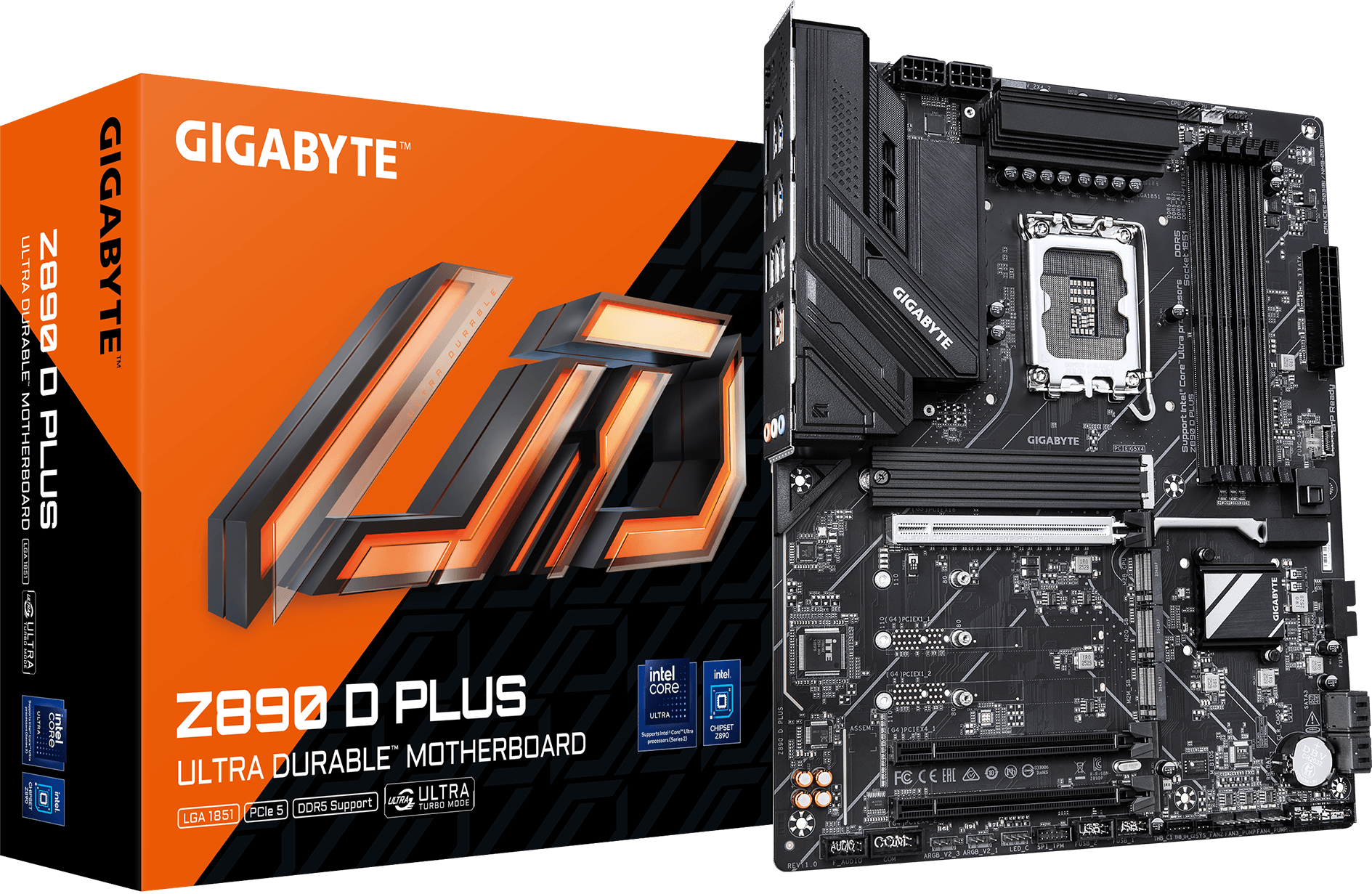 技嘉 超耐久Z890 D PLUS DDR5