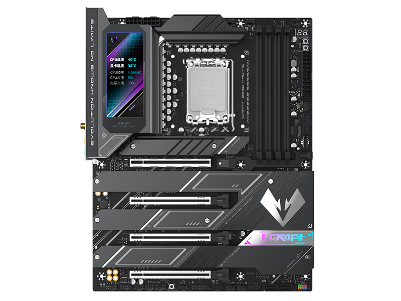 铭瑄 MS-iCraft Z890 Pacific 电竞之心