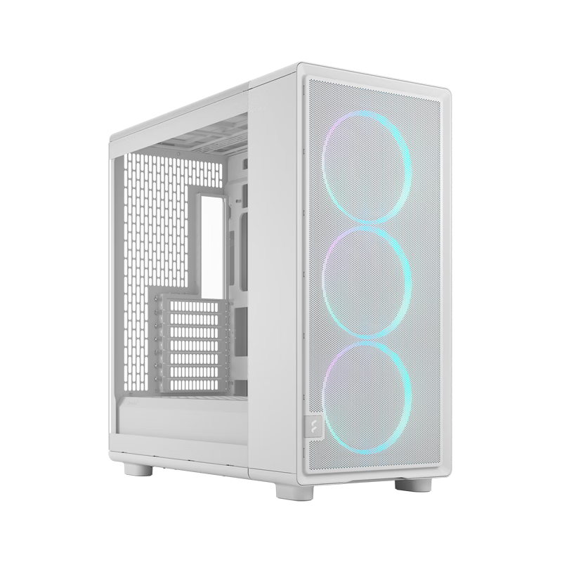 分形工艺 透气型中塔ATX风冷360水冷自带3支 momentum14