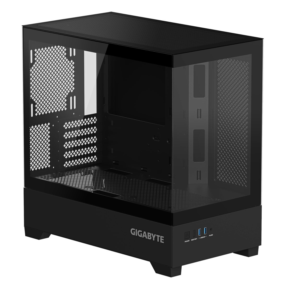 技嘉 侧240水冷散热器快拆式防尘滤网 破空 C201G黑