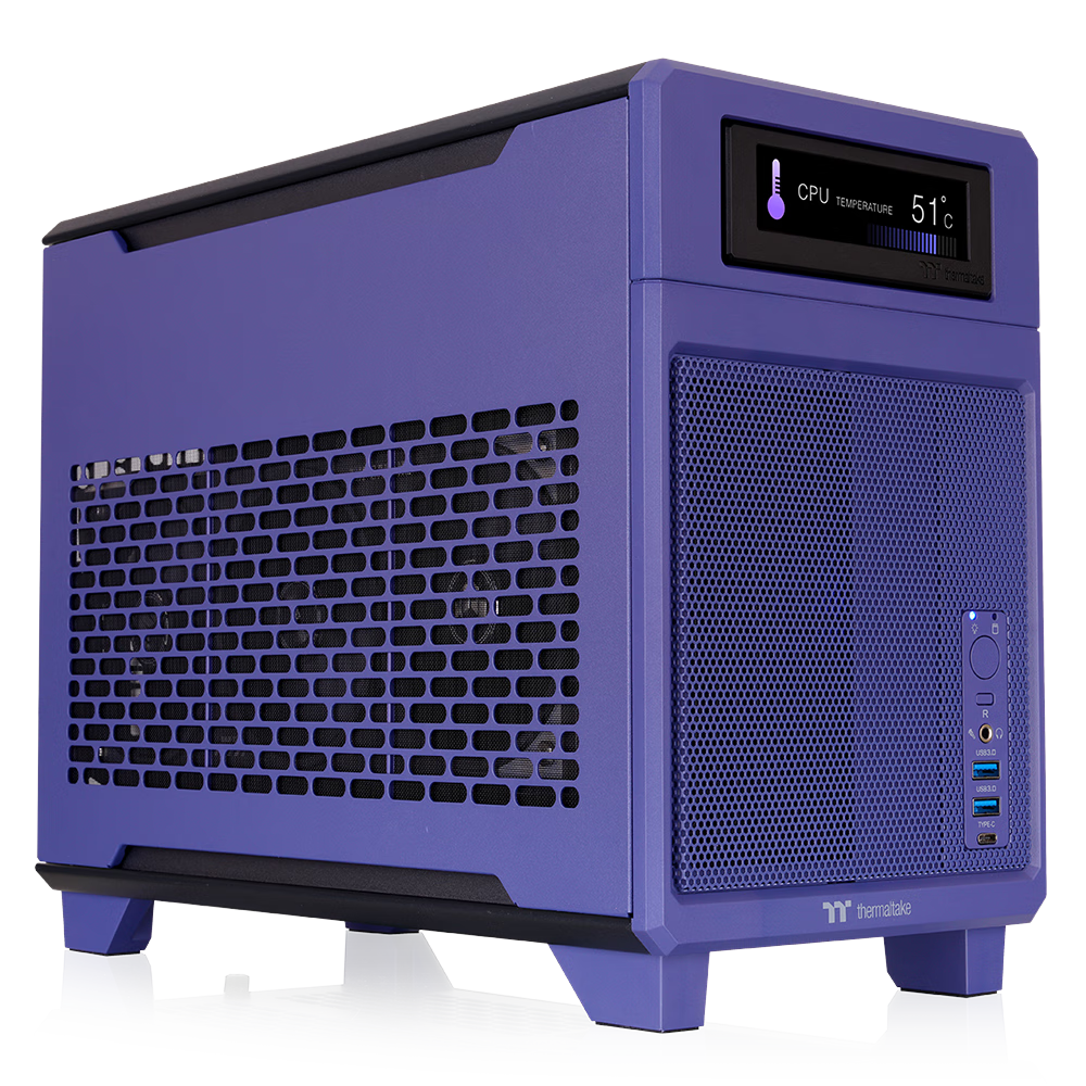 曜越 水冷 TR100暮光紫