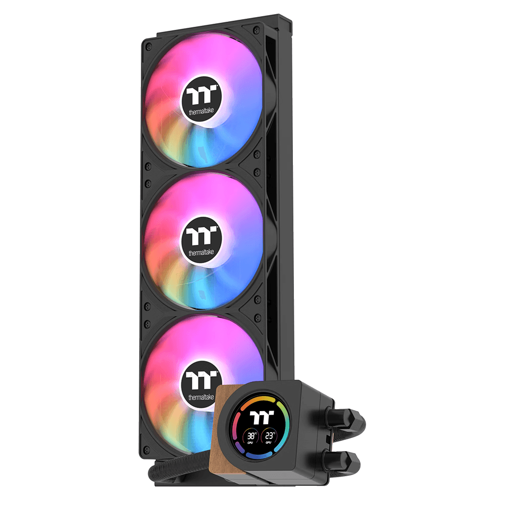 Thermaltake 钢影·木语360-LCD-ARGB
