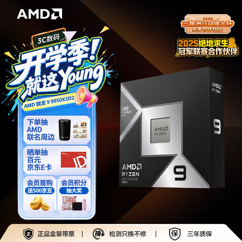 AMD Ryzen 9 9950X3D2 Dual Edition 图 2