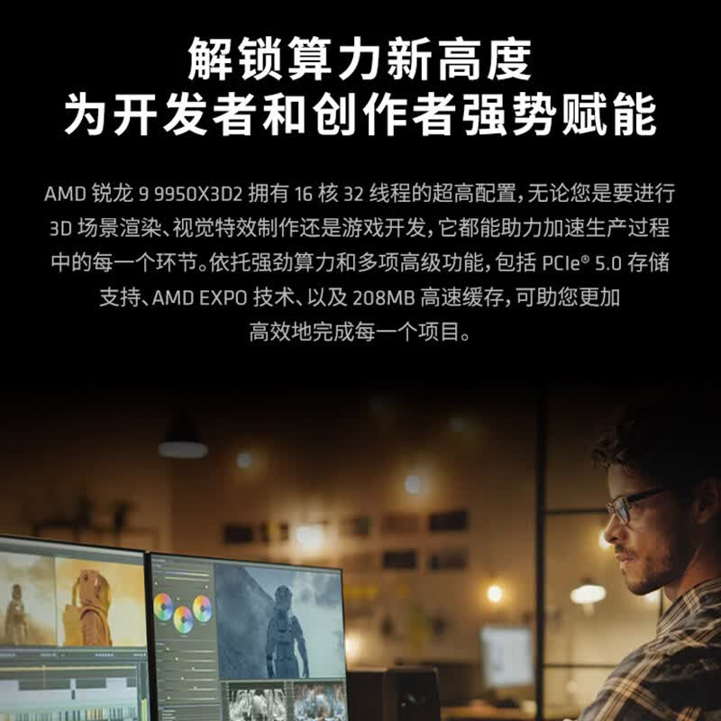 AMD Ryzen 9 9950X3D2 Dual Edition 图 6
