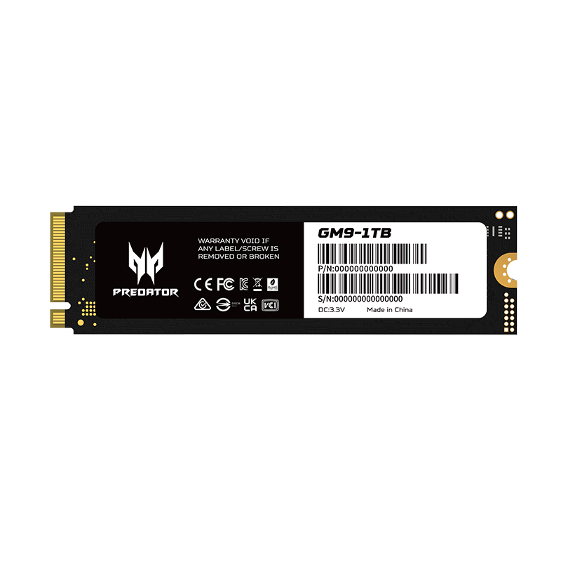 宏碁掠夺者 GM9 PCIe 5.0 M.2 商品图