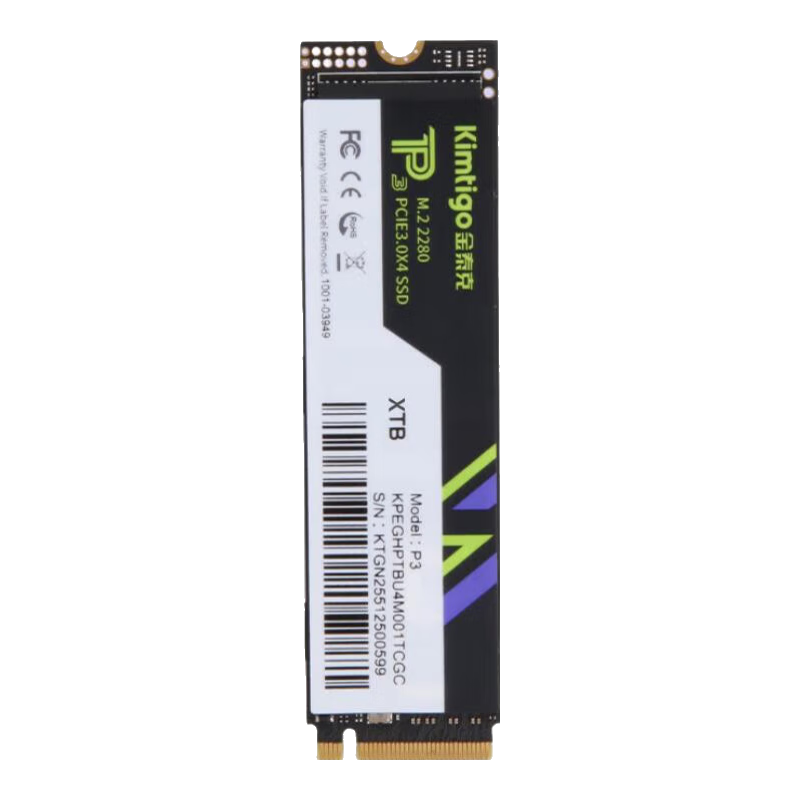 金泰克 P3 PCIe 3.0 M.2 商品图