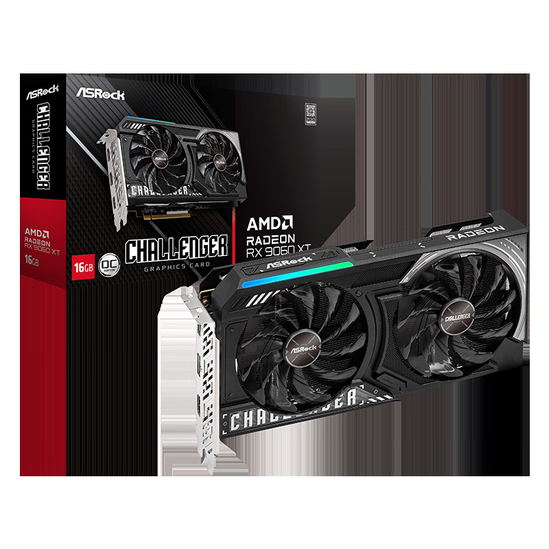 华擎 RX 9060 XT 挑战者