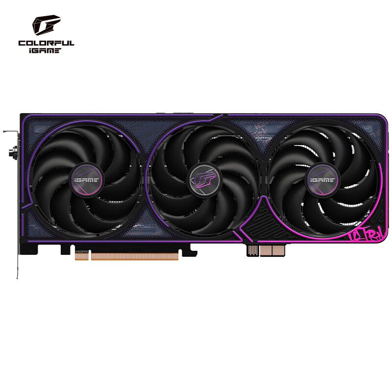 七彩虹 iGame Ultra iGame GeForce RTX 5070 Ti Ultra Z BLACK OC 16GB 图片 2