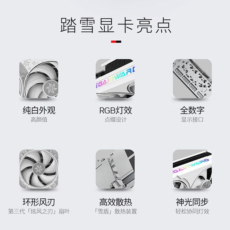 耕升 踏雪 RTX 5070 踏雪OC 图片 2