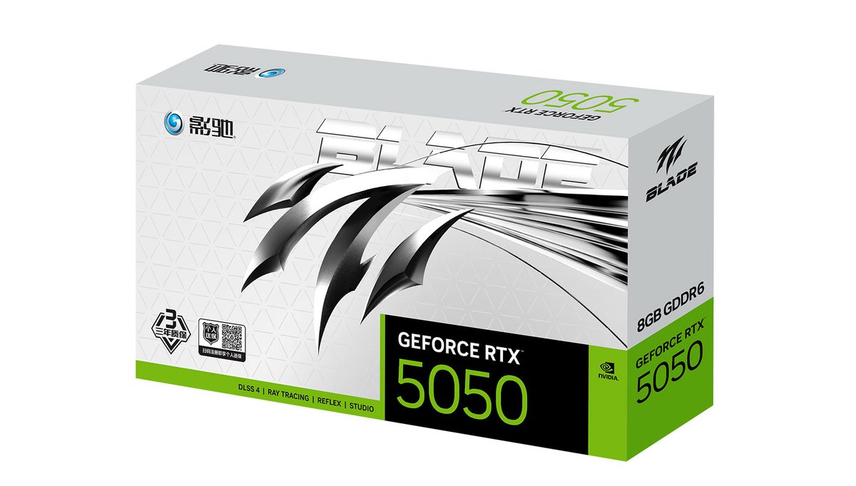 影驰 GeForce RTX 5050 圣刃 OC 图片 8