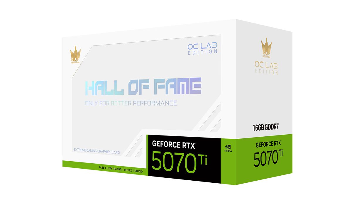 影驰 GeForce RTX 5070 Ti 名人堂 OC LAB Deluxe-X 图片 6