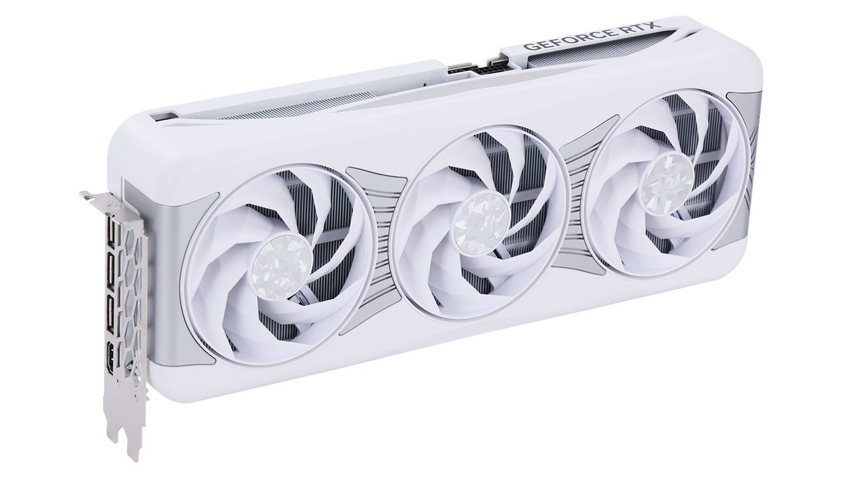 影驰 GeForce RTX 5070 Ti 星曜LUNA OC 图片 5