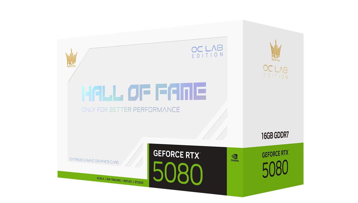 影驰 GeForce RTX 5080 名人堂 OC LAB Deluxe-X 图片 6