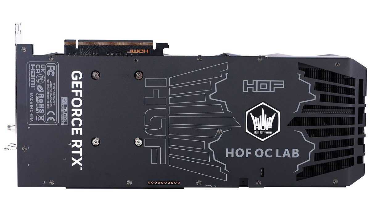 影驰 GeForce RTX 5080 名人堂 OC LAB 黑魂X 图片 6