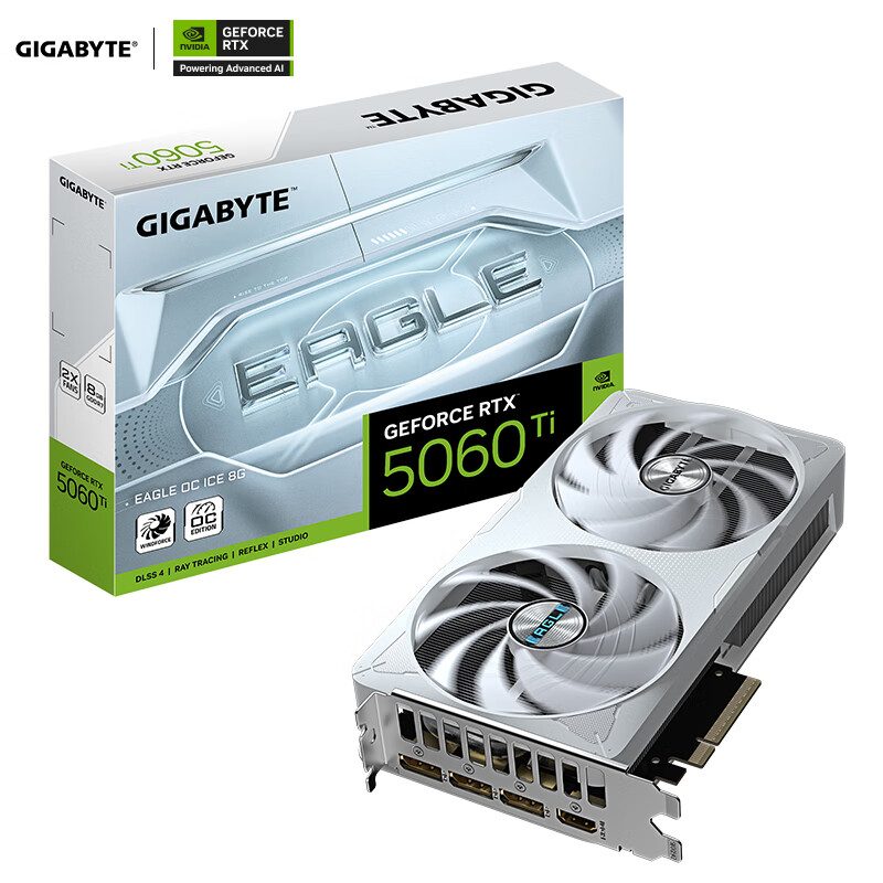 技嘉 GeForce RTX 5060 Ti EAGLE OC ICE 8G 图片 6