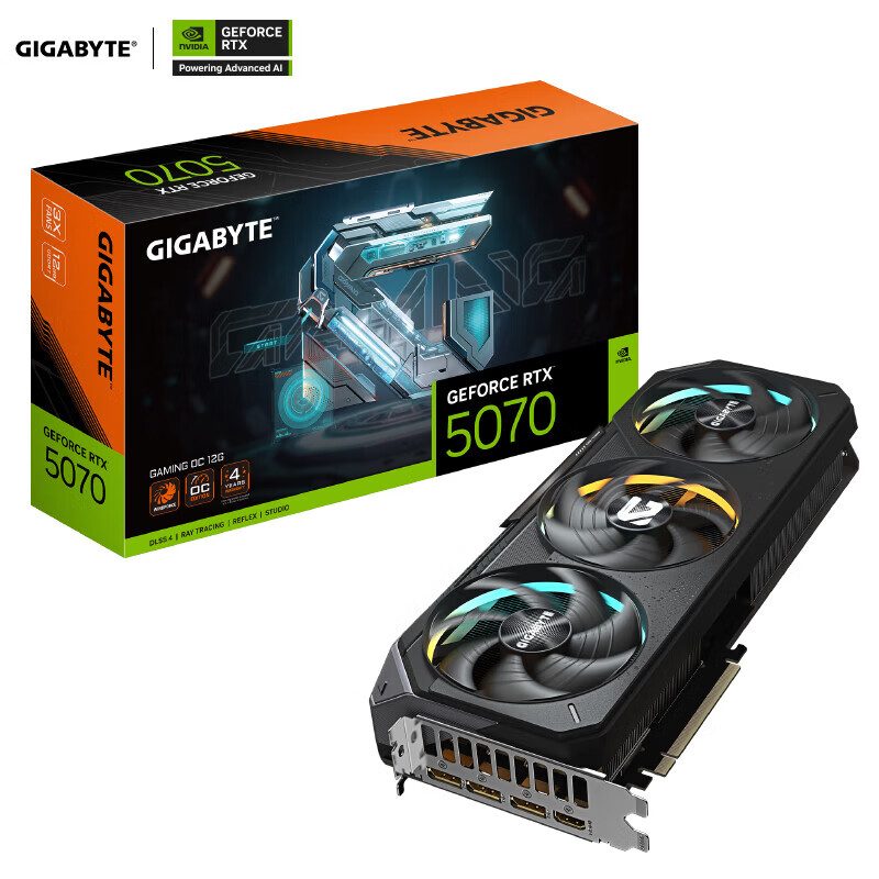技嘉 GeForce RTX 5070 GAMING 12G 图片 2