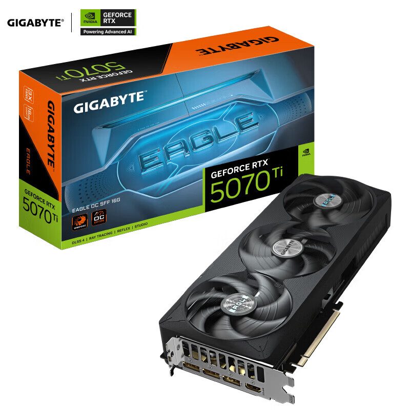 技嘉 GeForce RTX 5070 Ti EAGLE OC SFF 16G 图片 2