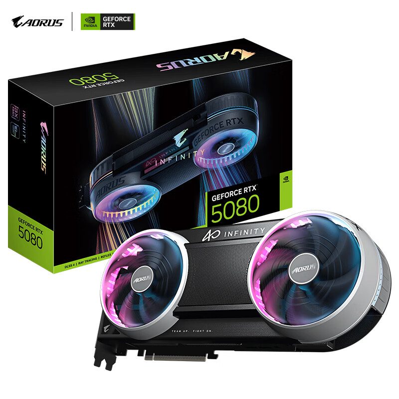 技嘉 AORUS GeForce RTX 5080 INFINITY 16G 图片 2