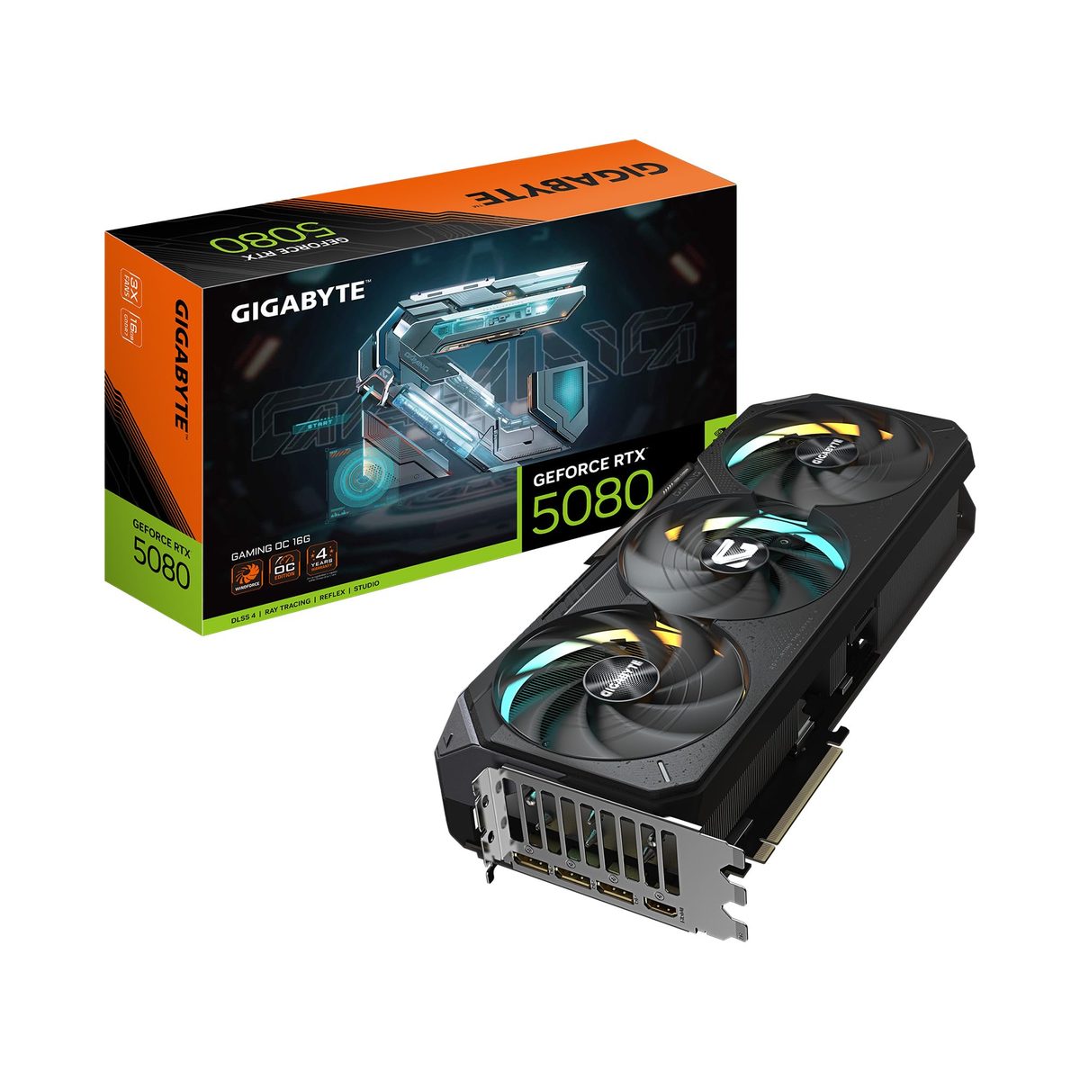 技嘉 GeForce RTX 5080 WINDFORCE OC SFF 16G 图片 2