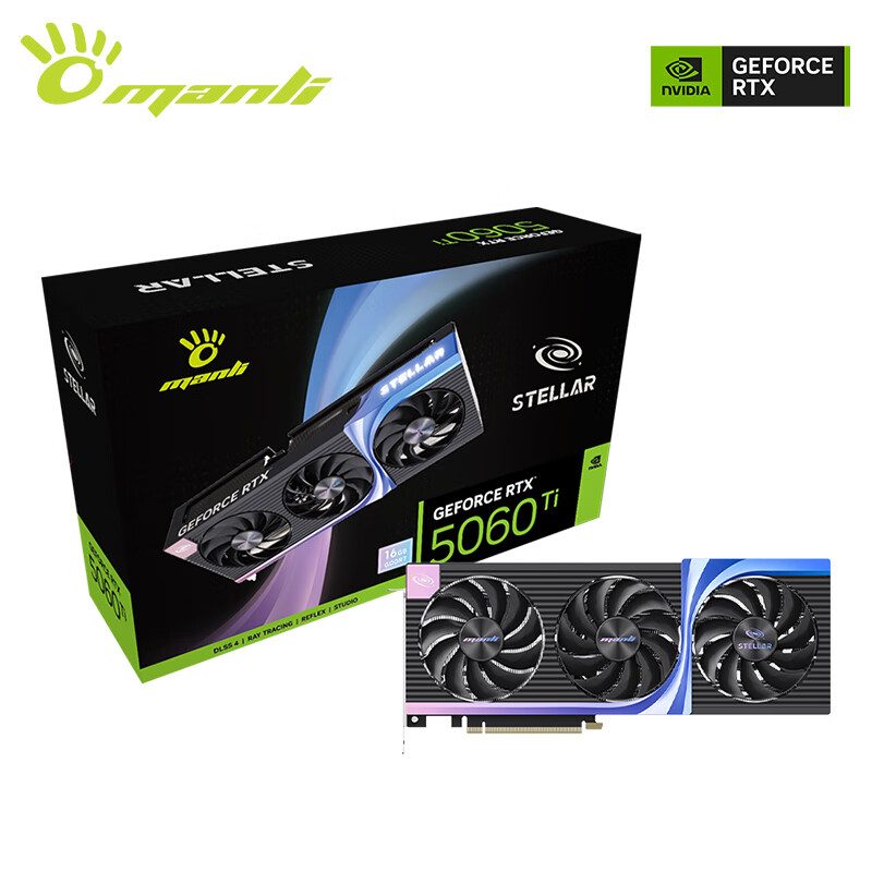 万丽 星际 万丽 星际 5060 Ti OC 16GB GDDR7 静谧黑 图片 2