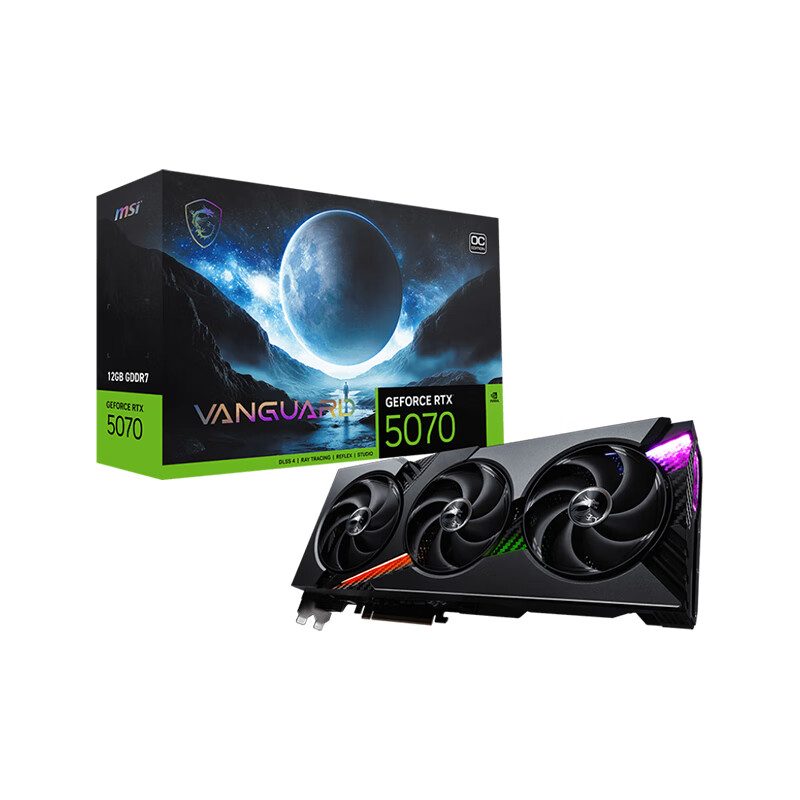 微星 VANGUARD RTX 5070 12G VANGUARD SOC 图片 2