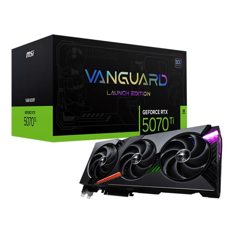 微星 VANGUARD RTX 5070 Ti 16G VANGUARD SOC 图片 6