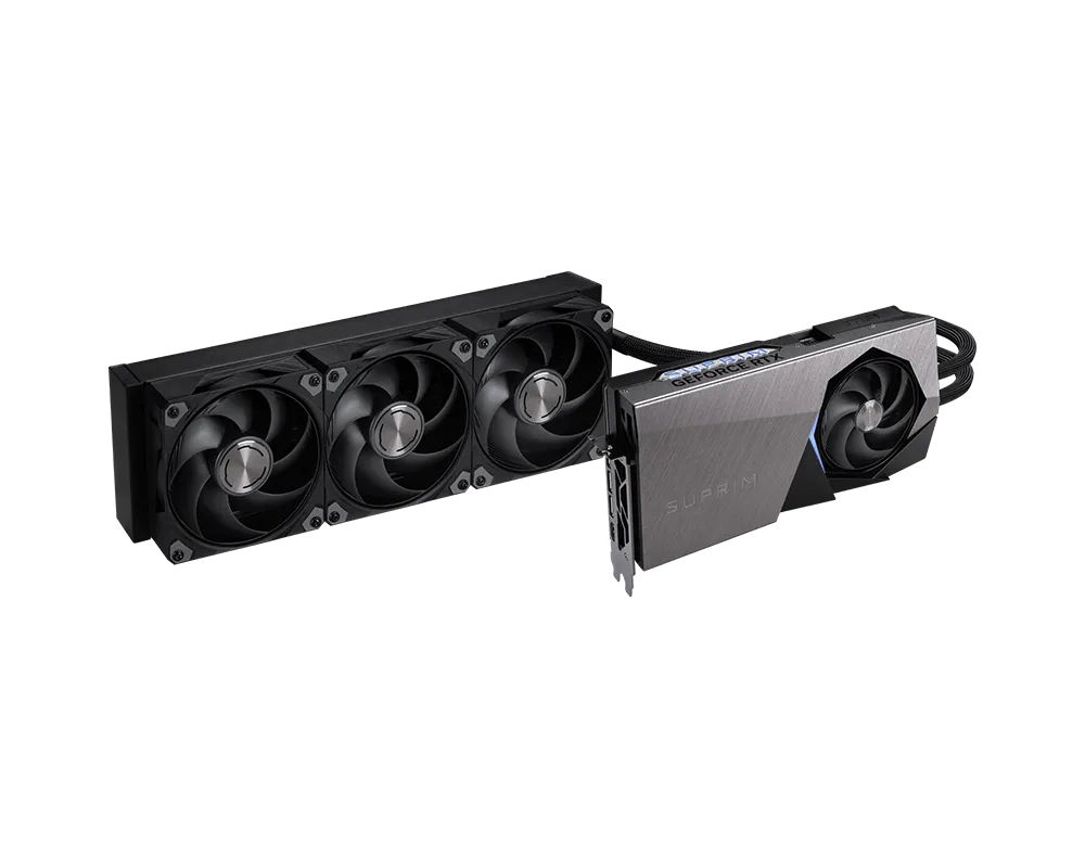 微星 RTX 5080 16G SUPRIM LIQUID SOC