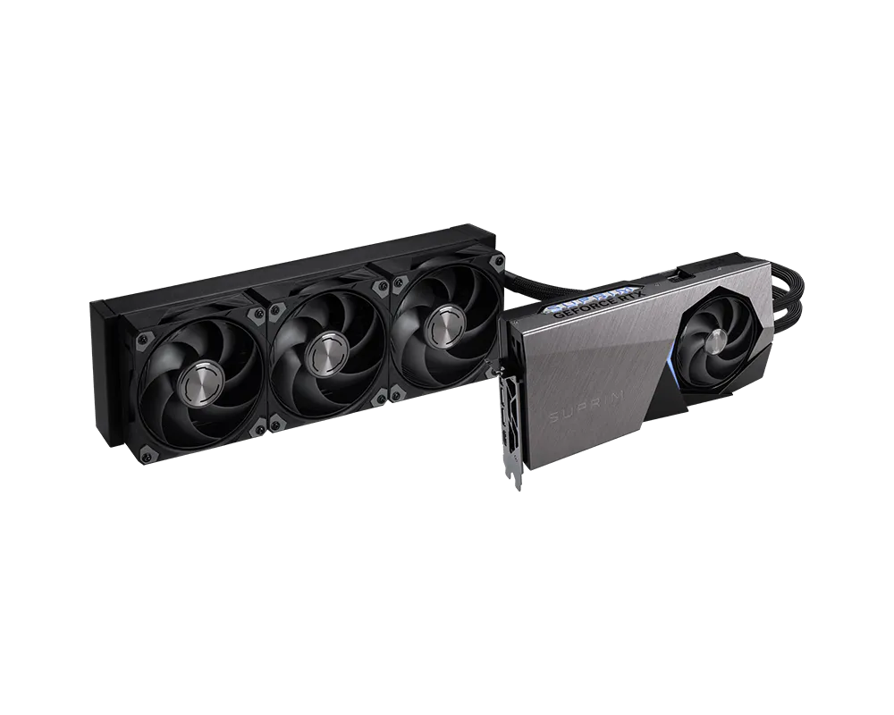 微星 RTX 5090 32G SUPRIM LIQUID SOC