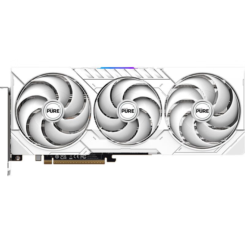 蓝宝石 PURE 极地 AMD Radeon™ RX 9070 XT GPU 图片 3