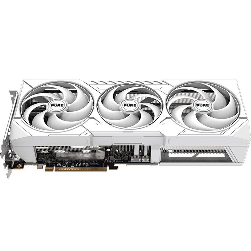 蓝宝石 PURE 极地 AMD Radeon™ RX 9070 XT GPU 图片 4
