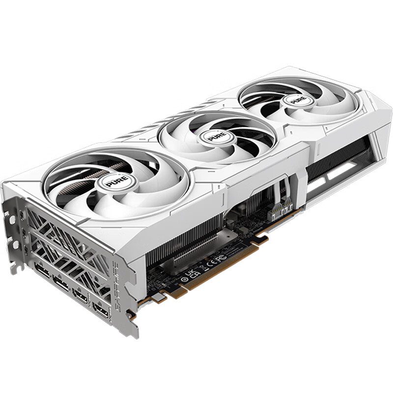 蓝宝石 PURE 极地 AMD Radeon™ RX 9070 XT GPU 图片 6