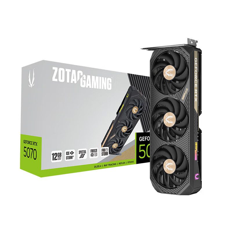 索泰 solid zotac GEFORCE RTX 5070 12gb solid OC 图片 6