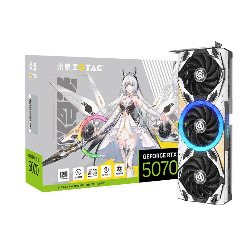 索泰 天启 zotac GEFORCE RTX 5070 12gb 天启 OC 图片 6