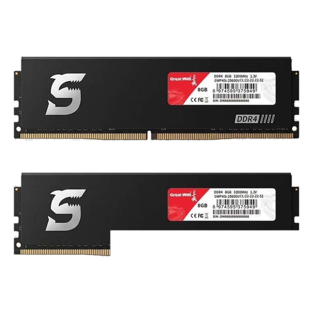 长城 海神鲨 DDR4 16G×2 3200MHz