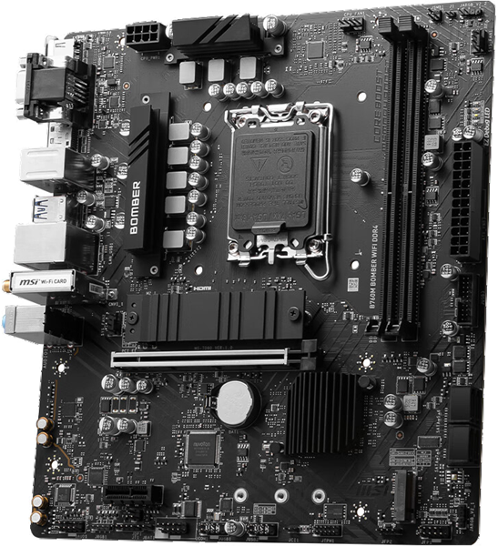 微星 B760M BOMBER WIFI DDR4爆破弹